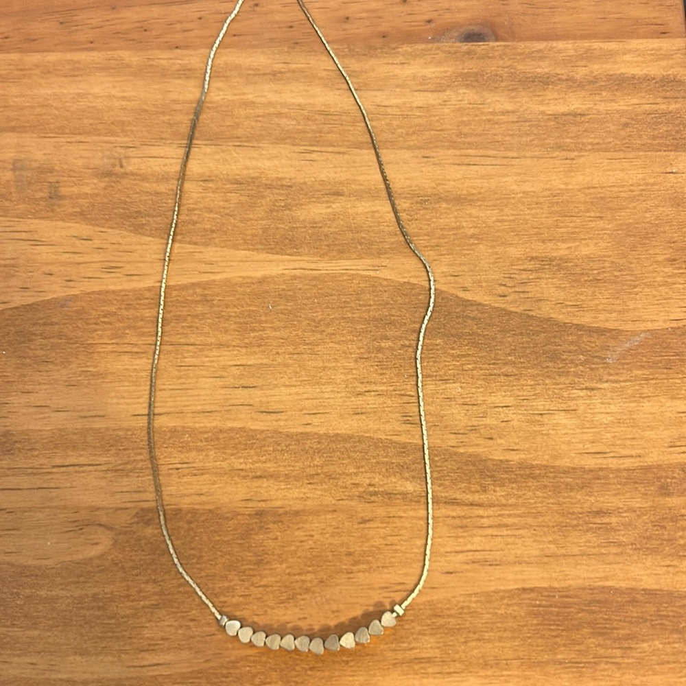 Gold Multi-heart Necklace - Picture 2 of 6